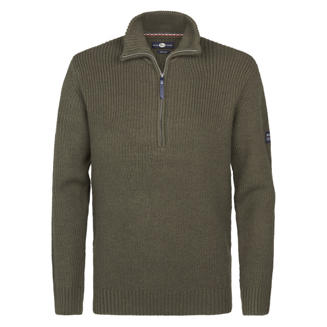 Petrol Industries men knitwear collar m-3050-kwc262 6088 army green 05710.340.0008 large Petrol Industries men knitwear collar m-3050-kwc262 6088 army green 05710.340.0008 large