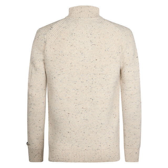 Petrol Industries men knitwear collar m-3050-kwc226 0009 antique white melee 05710.100.0007 large Petrol Industries men knitwear collar m-3050-kwc226 0009 antique white melee 05710.100.0007 large