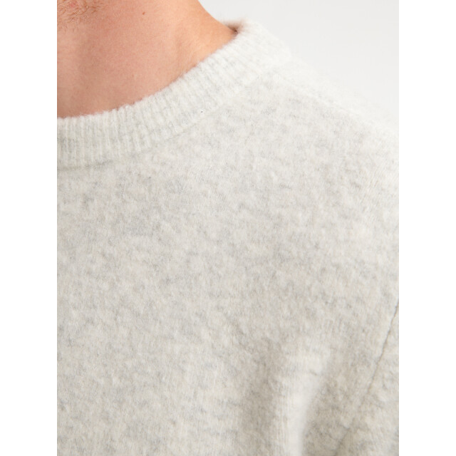 Petrol Industries men knitwear round neck basic m-3050-kwr291 0009 antique white melee 05711.100.0029 large Petrol Industries men knitwear round neck basic m-3050-kwr291 0009 antique white melee 05711.100.0029 large