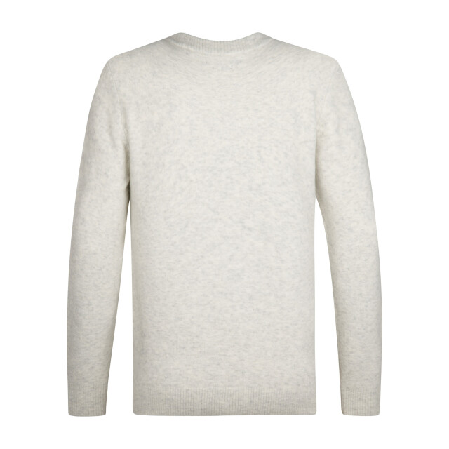 Petrol Industries men knitwear round neck basic m-3050-kwr291 0009 antique white melee 05711.100.0029 large Petrol Industries men knitwear round neck basic m-3050-kwr291 0009 antique white melee 05711.100.0029 large