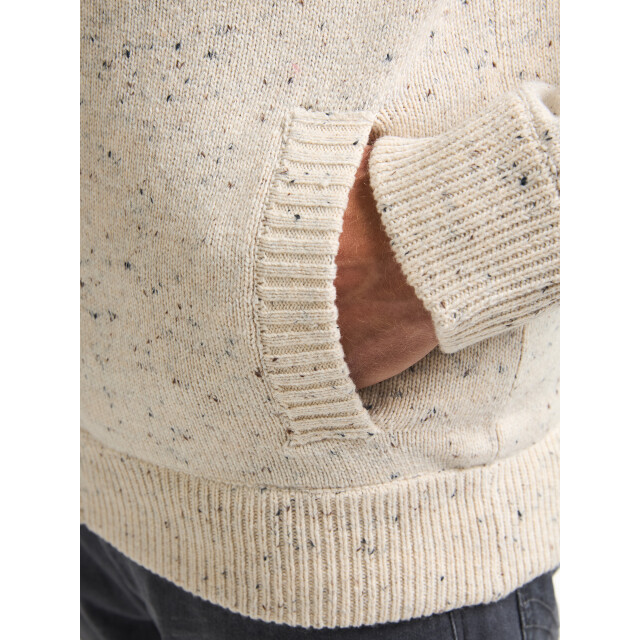Petrol Industries men knitwear collar cardigan m-3050-kwc283 0009 antique white melee 05791.100.0020 large Petrol Industries men knitwear collar cardigan m-3050-kwc283 0009 antique white melee 05791.100.0020 large