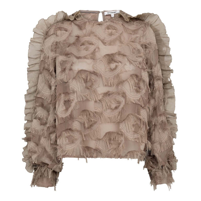 Co'Couture Cc syra stucture blouse CC Syra Stucture Blouse/154 Walnut large Co'Couture Cc syra stucture blouse CC Syra Stucture Blouse/154 Walnut large
