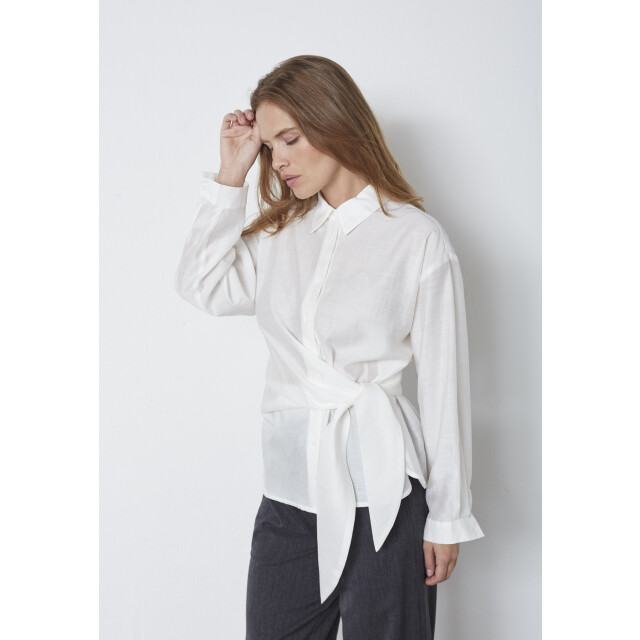 Co'Couture Cc idina tie shirt CC Idina Tie Shirt/11 Off White large Co'Couture Cc idina tie shirt CC Idina Tie Shirt/11 Off White large