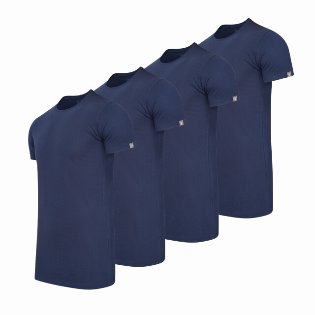Cappuccino Italia 4-pack t-shirts CAP-4PT-O-NVY-XL large