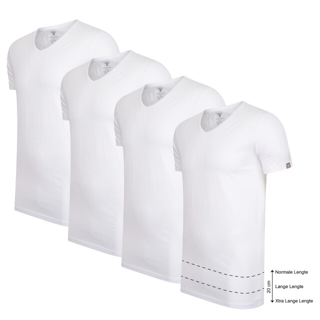 Cappuccino Italia 4-pack t-shirts CAP-4P-V-TEE-XL large