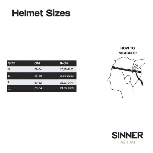 Sinner titan visor ski helm heren - 073371_995-53 large Sinner titan visor ski helm heren - 073371_995-53 large