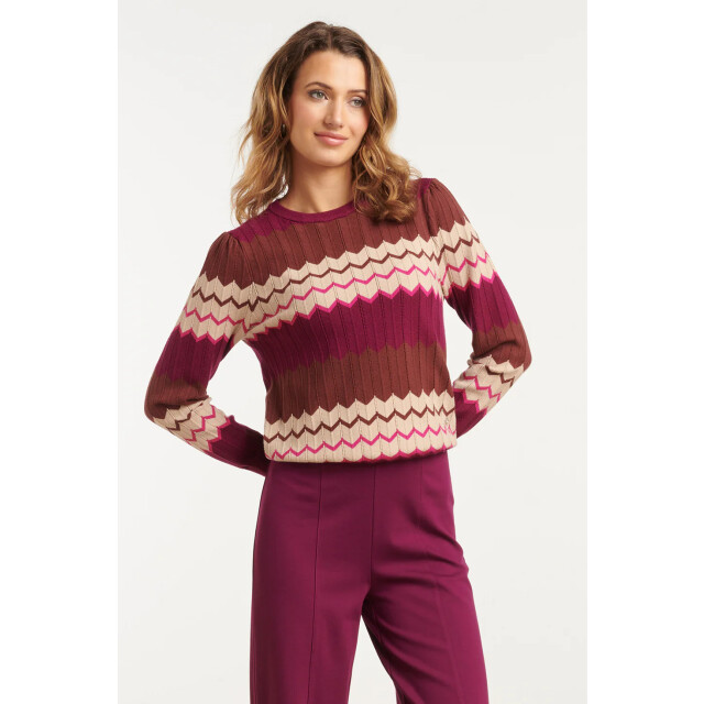 Smashed Lemon 25735 – gebreide top met zigzag-structuur | 25735-775-998 large Smashed Lemon 25735 – gebreide top met zigzag-structuur | 25735-775-998 large