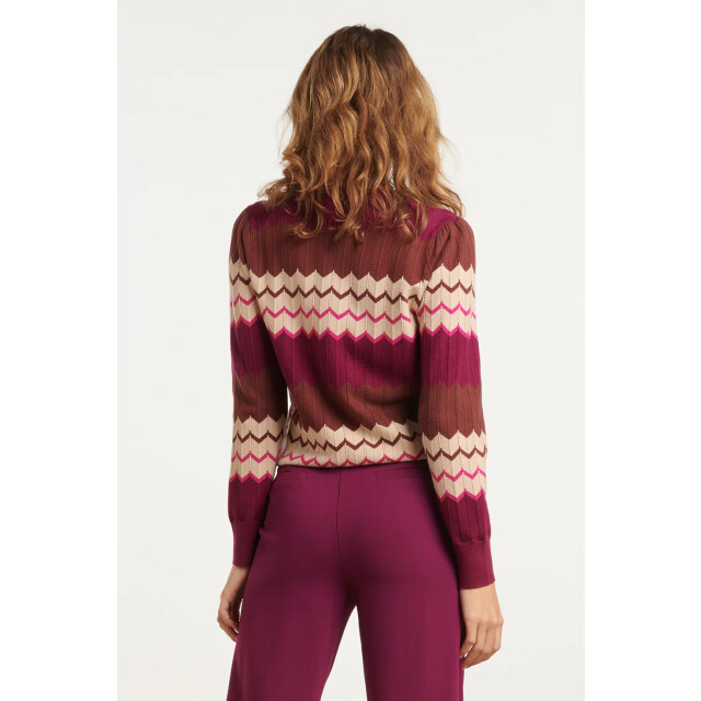 Smashed Lemon 25735 – gebreide top met zigzag-structuur | 25735-775-998 large Smashed Lemon 25735 – gebreide top met zigzag-structuur | 25735-775-998 large