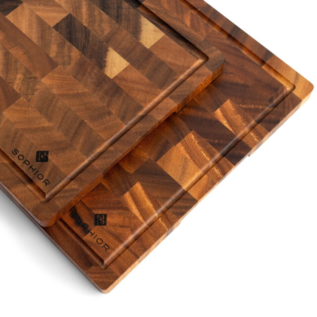 Sophior Snijplankenset van walnoot hout 3201969 large