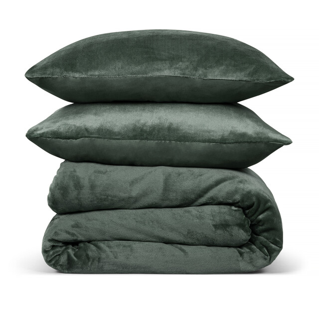 Phlox Dekbedovertrek flanel fleece tweepersoons 200x220 cm + 2 kussenslopen - 3304536 large