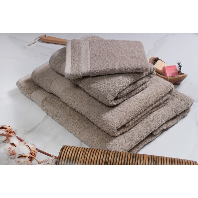 DoubleDry Hotel badhanddoeken 70 x 140 cm – set van 3 – 100% katoen 500 g/m2 – 2945320 large