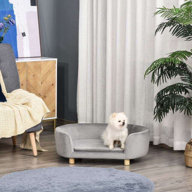 4goodz Katten- en hondenbank met houten poten 86x55x33 cm licht 3344979 large 4goodz Katten- en hondenbank met houten poten 86x55x33 cm licht 3344979 large