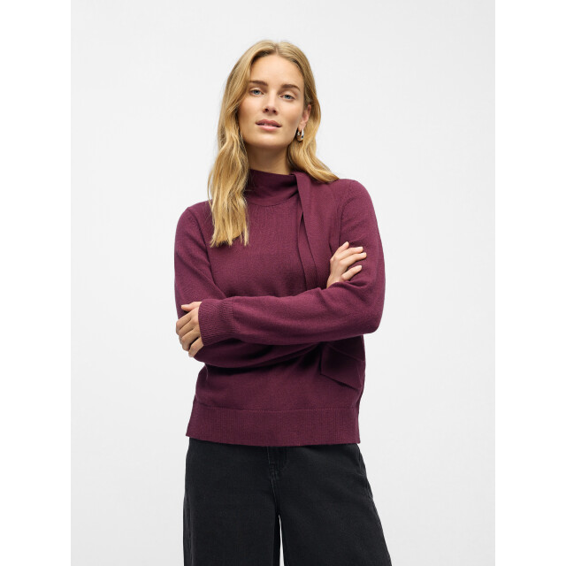 Object Objthess l/s re bow knit pullover n 23048077 large Object Objthess l/s re bow knit pullover n 23048077 large