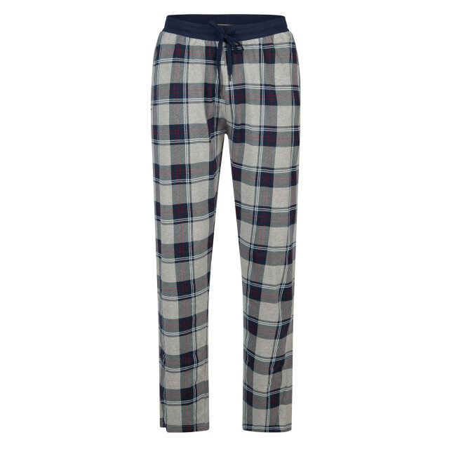 Phil & Co Heren pyjama set lang blauw/grijs geruit PH-6125-02 large Phil & Co Heren pyjama set lang blauw/grijs geruit PH-6125-02 large