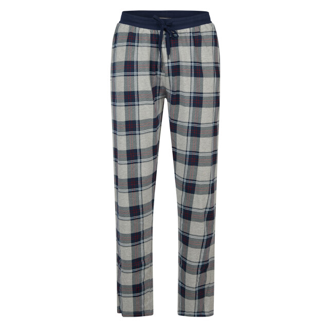 Phil & Co Heren pyjama set lang blauw/grijs geruit PH-6125-02 large Phil & Co Heren pyjama set lang blauw/grijs geruit PH-6125-02 large