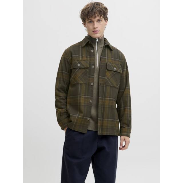 Jack & Jones Jprrayle melange check ls overshirt sn dessin 5309.29.0016 large Jack & Jones Jprrayle melange check ls overshirt sn dessin 5309.29.0016 large