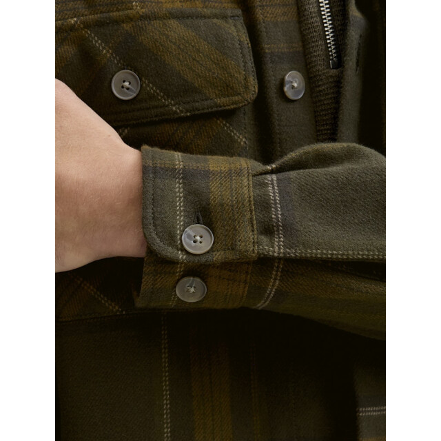 Jack & Jones Jprrayle melange check ls overshirt sn dessin 5309.29.0016 large Jack & Jones Jprrayle melange check ls overshirt sn dessin 5309.29.0016 large