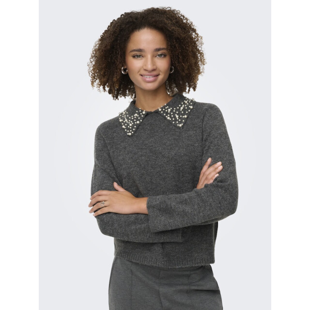Jacqueline de Yong Jdyaubray life ls pearl collar pull knt melee 4219.87.0039 large Jacqueline de Yong Jdyaubray life ls pearl collar pull knt melee 4219.87.0039 large