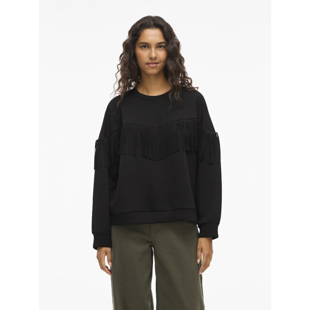 Vila Vireflect ls o-neck fringe sweatshirtr - 4209.80.0016 large Vila Vireflect ls o-neck fringe sweatshirtr - 4209.80.0016 large