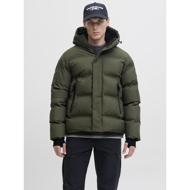 Jack & Jones Jcofusion puffer jacket army 5509.26.0005 large Jack & Jones Jcofusion puffer jacket army 5509.26.0005 large