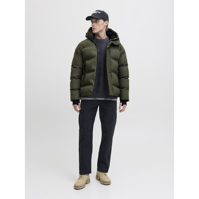 Jack & Jones Jcofusion puffer jacket army 5509.26.0005 large Jack & Jones Jcofusion puffer jacket army 5509.26.0005 large