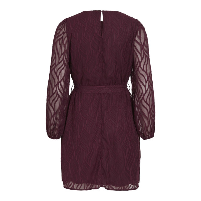 Vila Vimika o-neck ls dress bordeaux 4409.47.0007 large Vila Vimika o-neck ls dress bordeaux 4409.47.0007 large