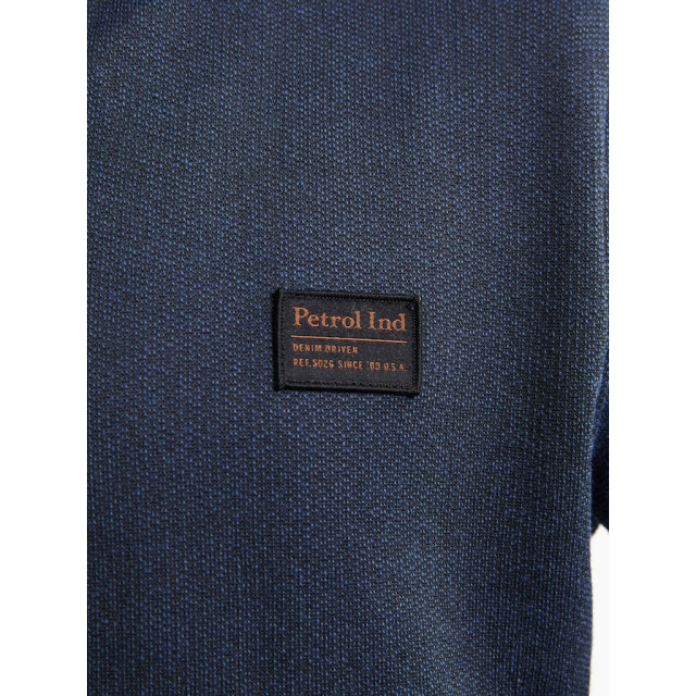 Petrol Industries Men sweater collar zip navy 5249.37.0041 large Petrol Industries Men sweater collar zip navy 5249.37.0041 large