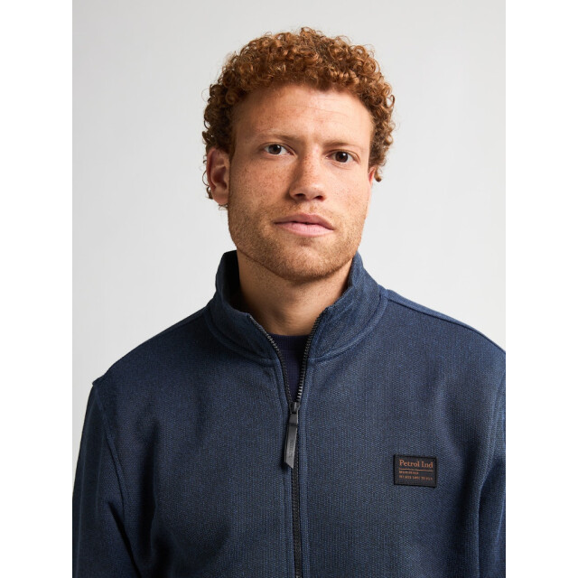 Petrol Industries Men sweater collar zip navy 5249.37.0041 large Petrol Industries Men sweater collar zip navy 5249.37.0041 large
