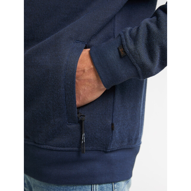 Petrol Industries Men sweater collar zip navy 5249.37.0041 large Petrol Industries Men sweater collar zip navy 5249.37.0041 large