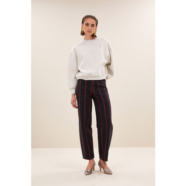 By-Bar Amsterdam Bibi dance sweater light grey melee 25518914-815 large By-Bar Amsterdam Bibi dance sweater light grey melee 25518914-815 large