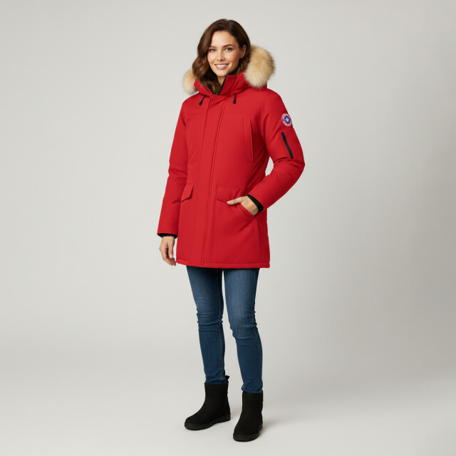 Subprime Parka chloe CHLOE-RED-M large