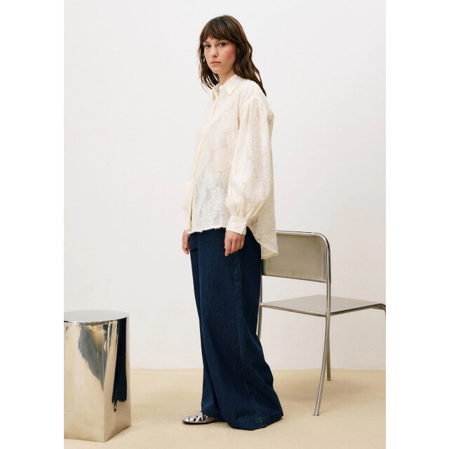 FRNCH Candi blouse pailletten creme 9753155404104 large