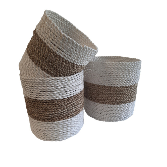 Furnilux Natuurlijke plantenbakken/ mandenset 3015255 large