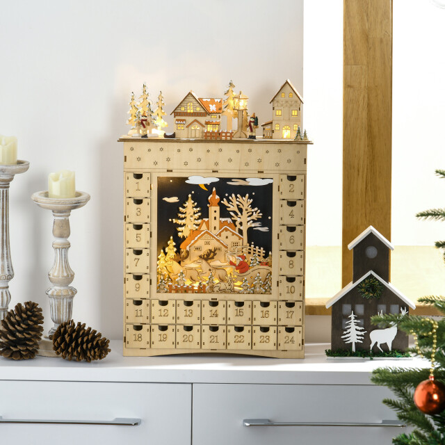 4goodz Adventskalender met led-verlichting 24 laden 36x52 cm 3349609 large 4goodz Adventskalender met led-verlichting 24 laden 36x52 cm 3349609 large