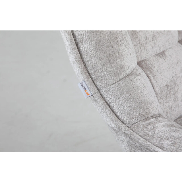 Furnilux Fauteuil sam licht van stof met en ronde voet verstelbaar 3016560 large