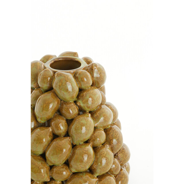 Light & Living vaas citrus Ø19x21cm - 3185274 large Light & Living vaas citrus Ø19x21cm - 3185274 large