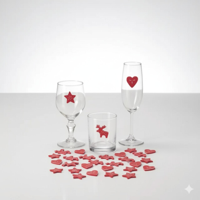 CaliCosy 30 kerstversieringen voor op tafel 2928253 large