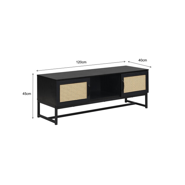 Furnilux Tv-meubel java 120 x 40 x 45 cm 3056770 large