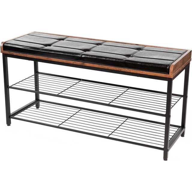 Furnilux Schoenenbankje sven /zwart 3040567 large