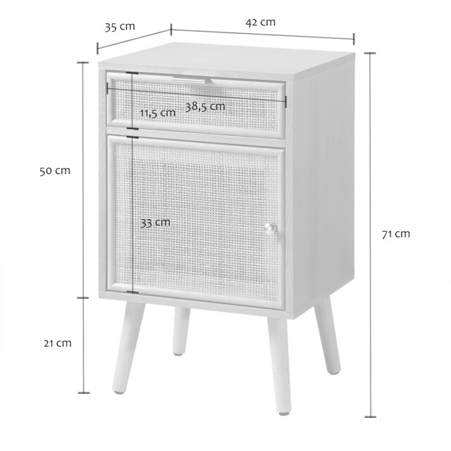 CaliCosy Nachtkastje met natuurlijk rotan riet miya 2929759 large