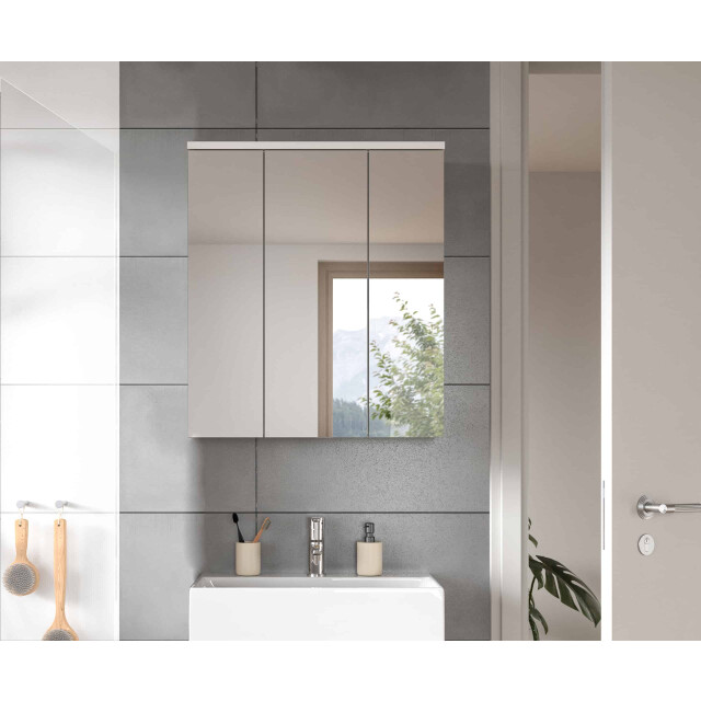 Furnilux Solero spiegelkast hoogglans mdf tz 3254783 large