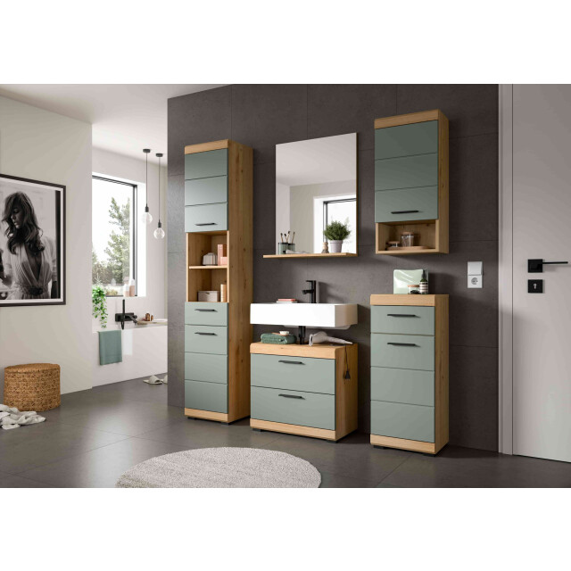 Furnilux Scout badkamercombinatie salie mdf tz artisan nb 3254742 large