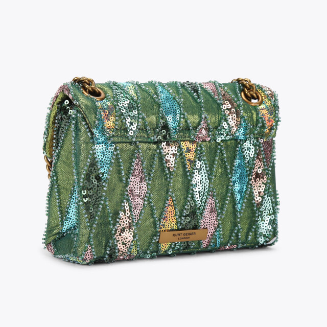 Kurt Geiger Sequin mini kensington tas 63468 large