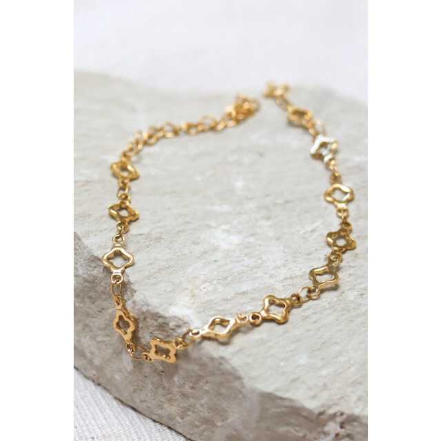 Label Kiki K.sa.313.1 clover row bracelet gold K.SA.313.1 Clover row bracelet gold large