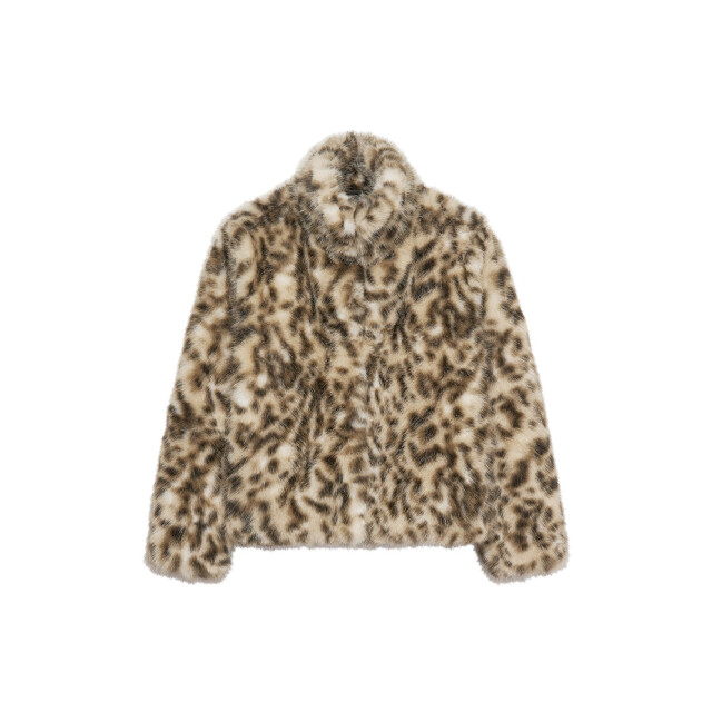 Catwalk Junkie 250227 leopard fur jacket 2504022407 Leopard fur jacket large Catwalk Junkie 250227 leopard fur jacket 2504022407 Leopard fur jacket large