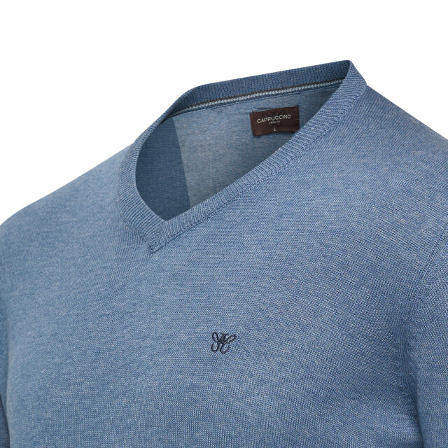 Cappuccino Italia Rno pullover cap-salerno-blu-L large