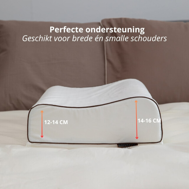 NachtrustOnline Impala latex aanpasbaar contour- 100% natuurlijk ondersteunend, gevromd 3212019 large