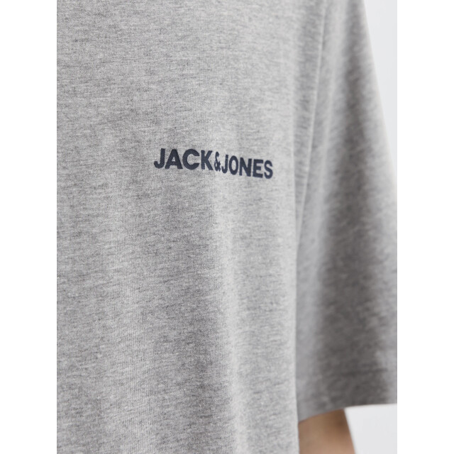 Jack & Jones Heren korte shortama pyjamaset jaceverest 12273635-Light Grey Melange LGMS large Jack & Jones Heren korte shortama pyjamaset jaceverest 12273635-Light Grey Melange LGMS large