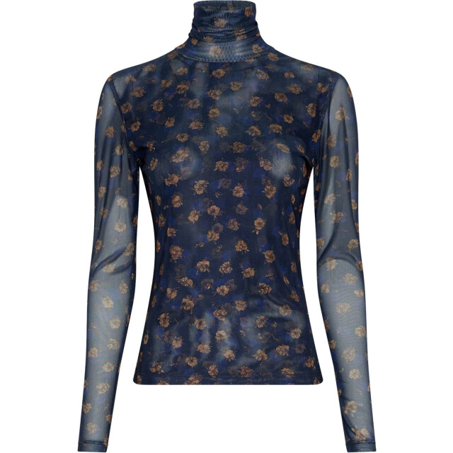 Moss Copenhagen Mschginie illenora ls top aop 19523-mari blue flwr large Moss Copenhagen Mschginie illenora ls top aop 19523-mari blue flwr large