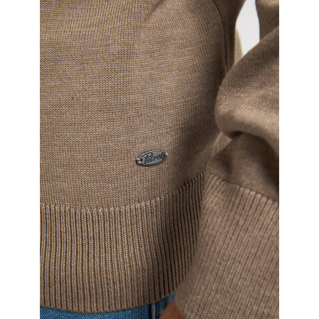 Petrol Industries men knitwear v-neck basic m-ros-kwv200 7140 oak 05711.810.0056 large Petrol Industries men knitwear v-neck basic m-ros-kwv200 7140 oak 05711.810.0056 large